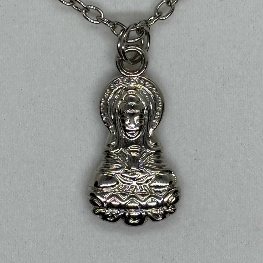 2 for $25 Lakshmi Unisex Pendant Necklace - on 16” Silver chain